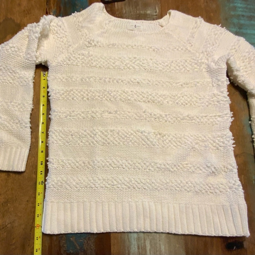 🌸🌸Lou & Grey Cream Textured Knit Sweater - Picture 6 of 6